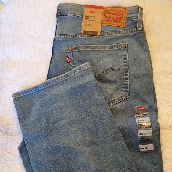 Levi's 724 High-Rise Slim Straight - Picture 3 of 5